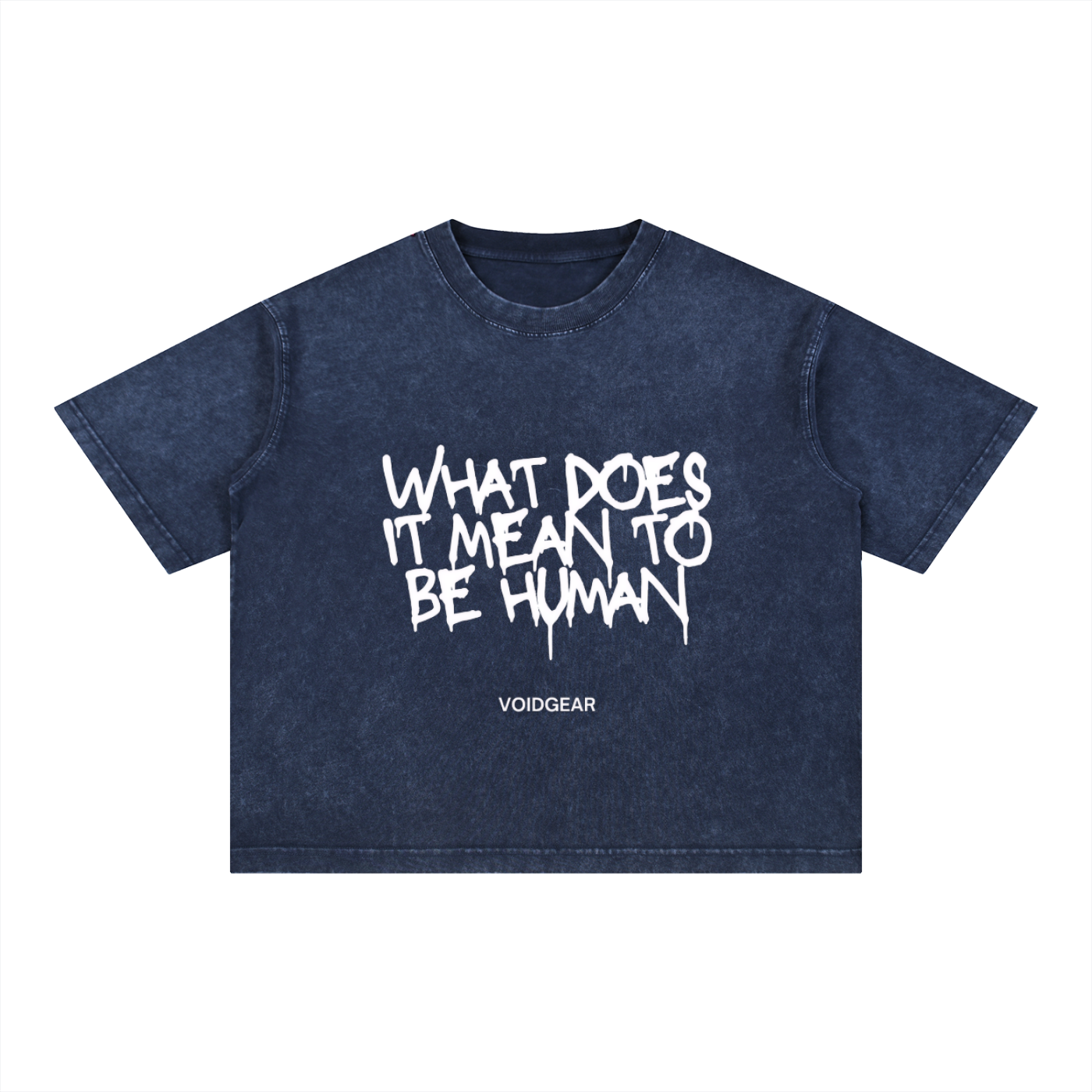 Mineral Wash Boxy Cotton T-Shirt