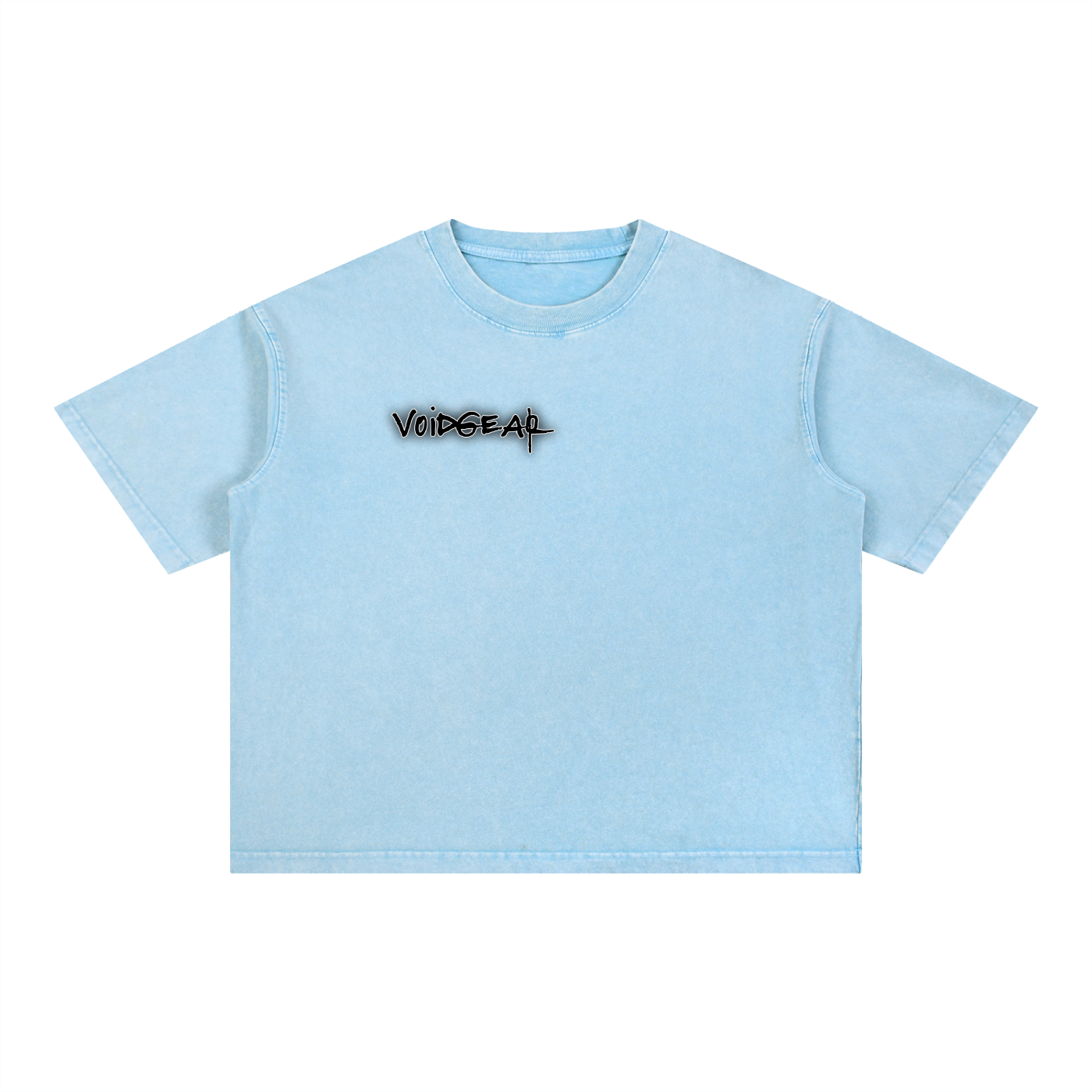 VoidGear Essential's Mineral Wash Boxy Cotton T-Shirt