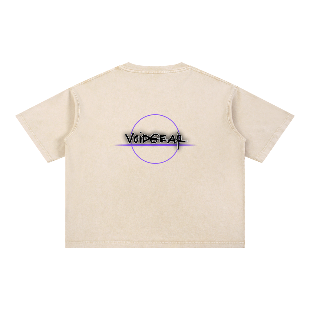 VoidGear Essential's Mineral Wash Boxy Cotton T-Shirt