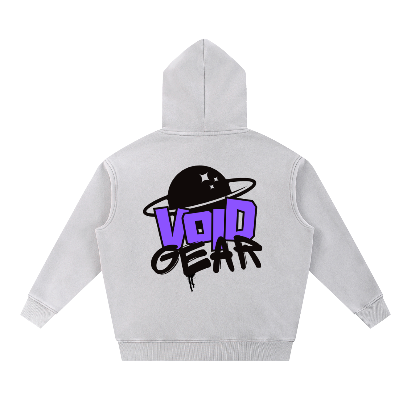 Void Gear Snow Wash Fleece Oversize Hoodie