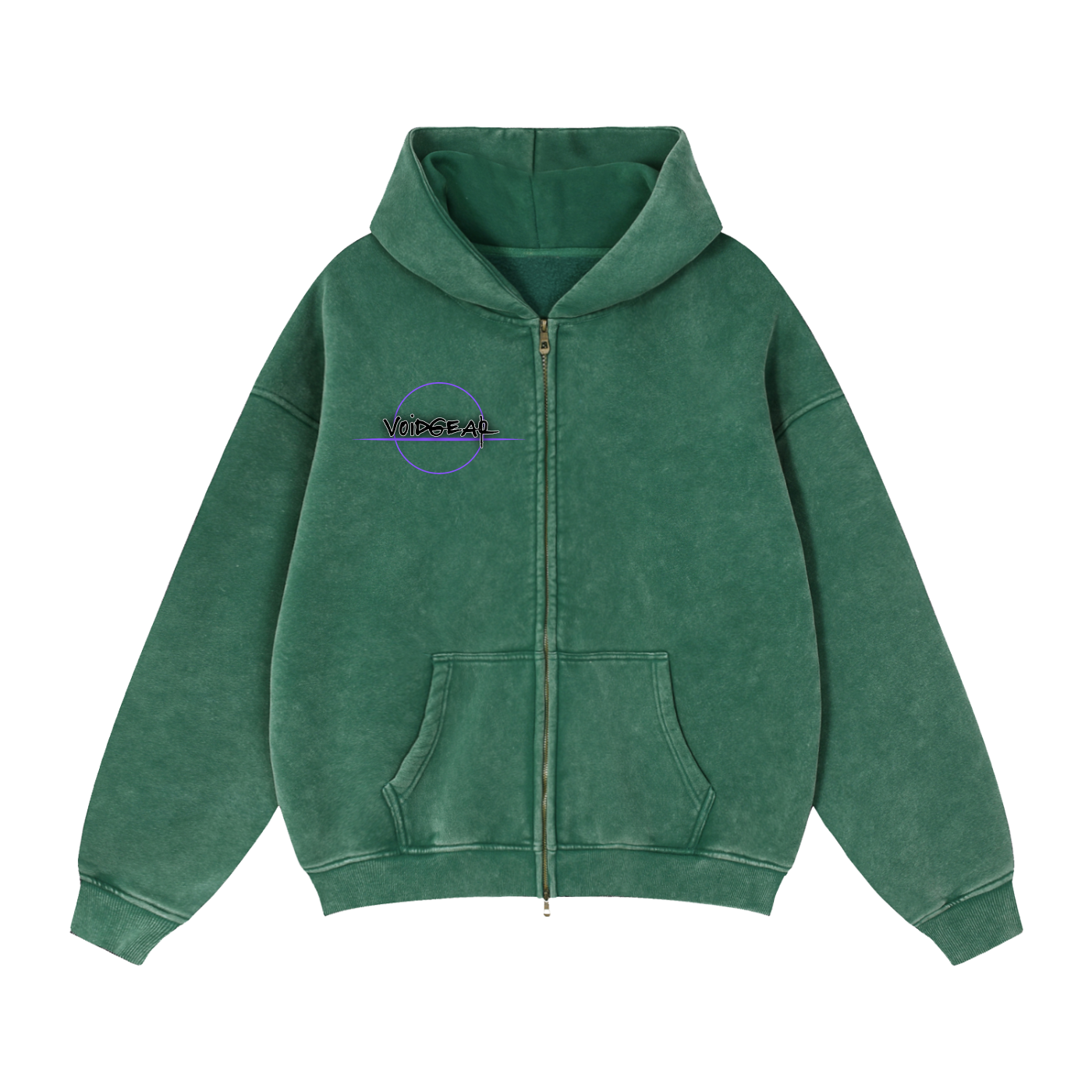 What does it mean to be human | Double Zipper Fleece Hoodie