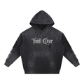 Into the Void Vintage Washed Frayed Fleece Hoodie