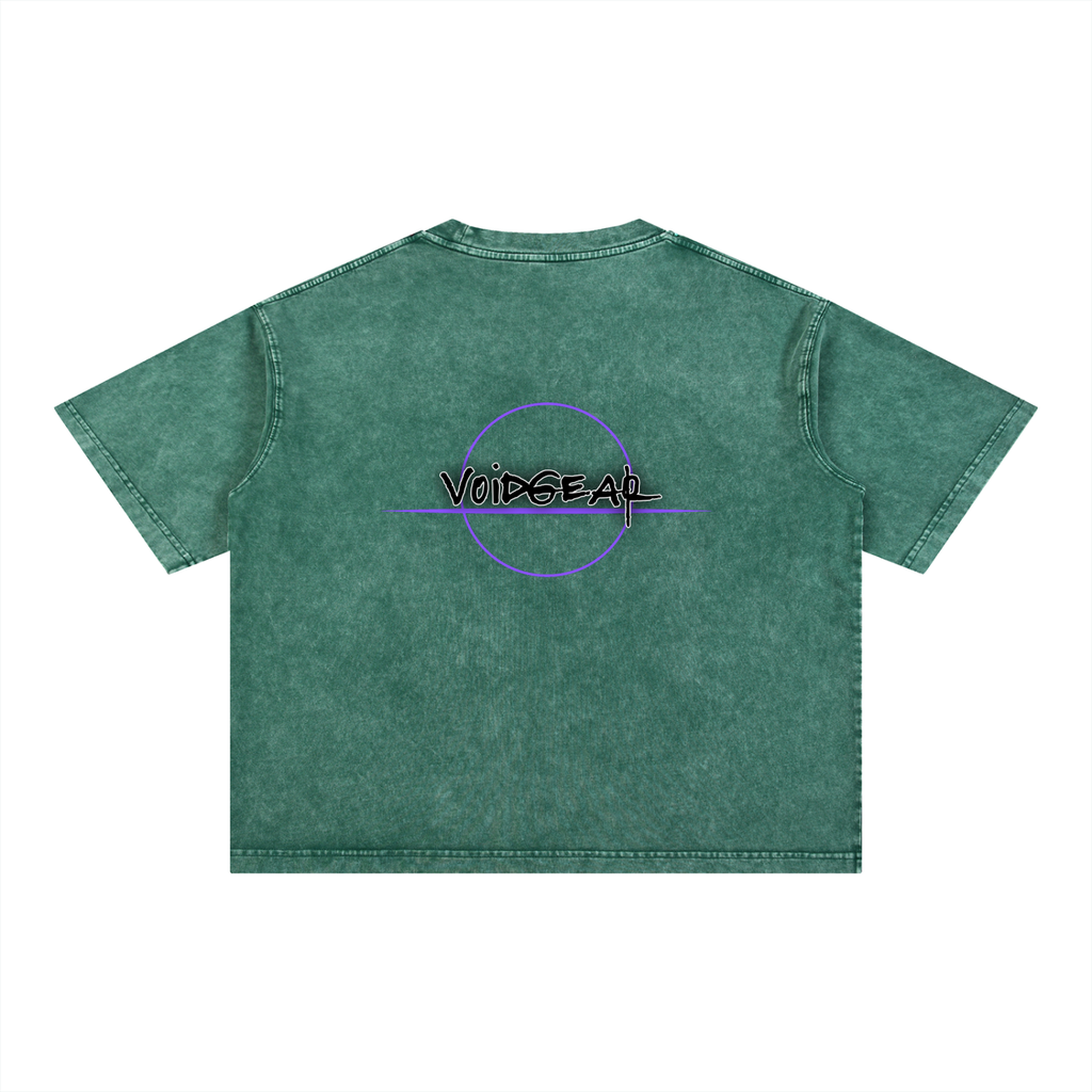VoidGear Essential's Mineral Wash Boxy Cotton T-Shirt