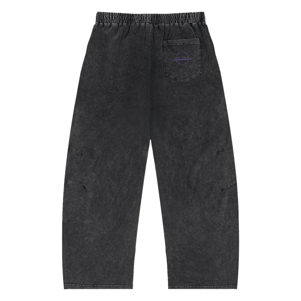 Snow Wash Drawstring Pants