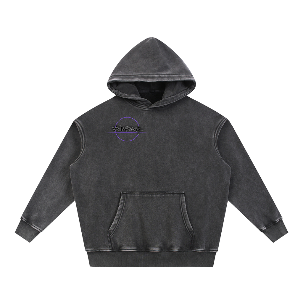 What does it mean to be human Snow Wash Fleece Oversize Hoodie
