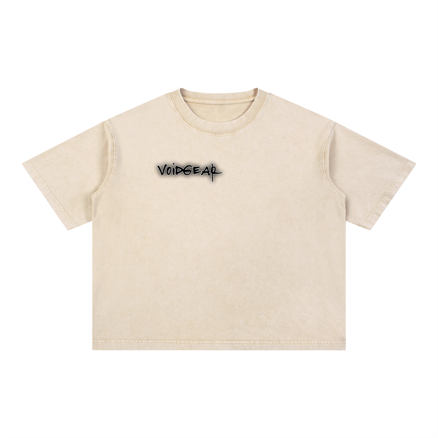 VoidGear Essential's Mineral Wash Boxy Cotton T-Shirt