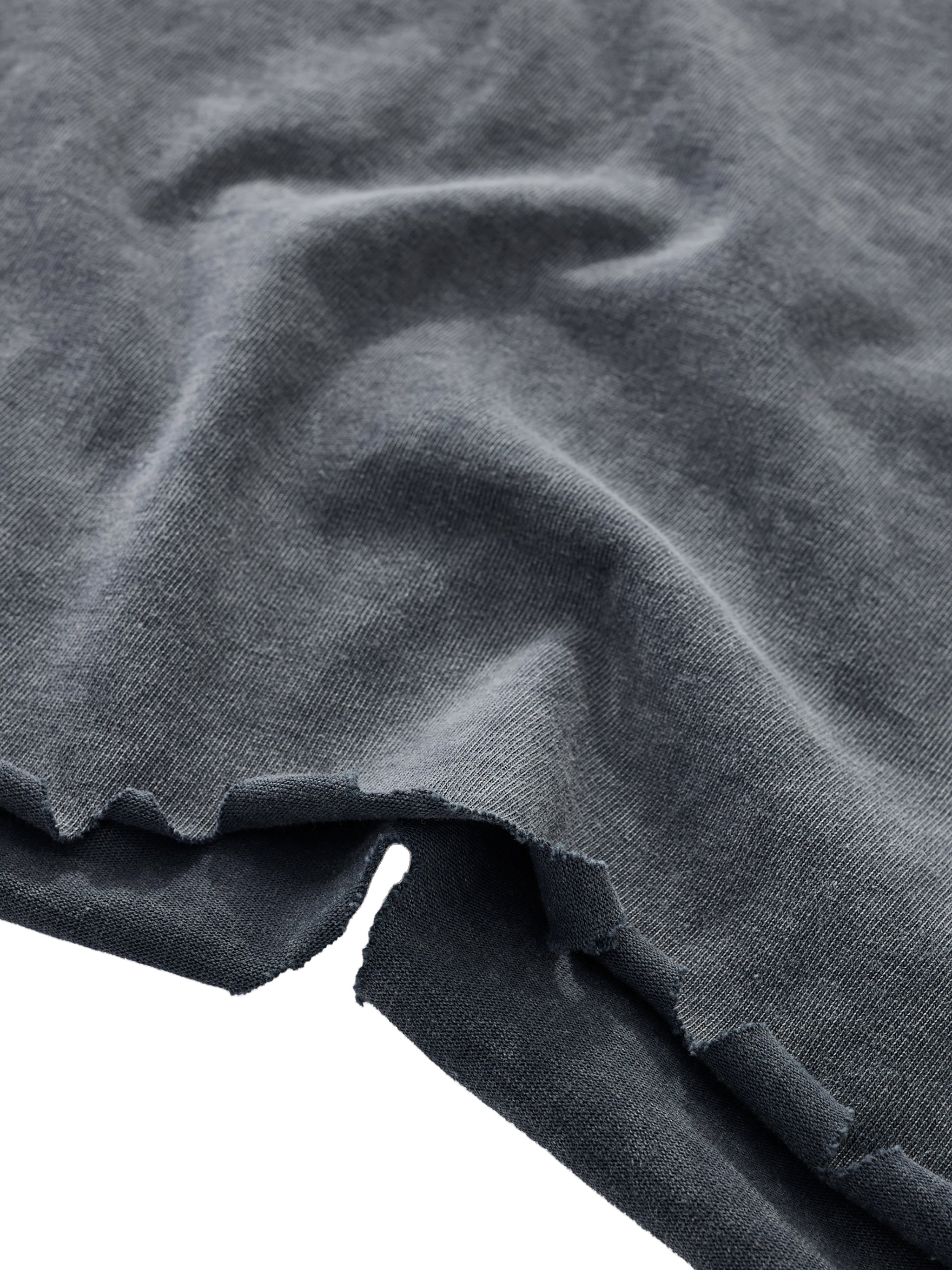 Reality Check Snow Wash Raw-Hem Boxy T-shirt