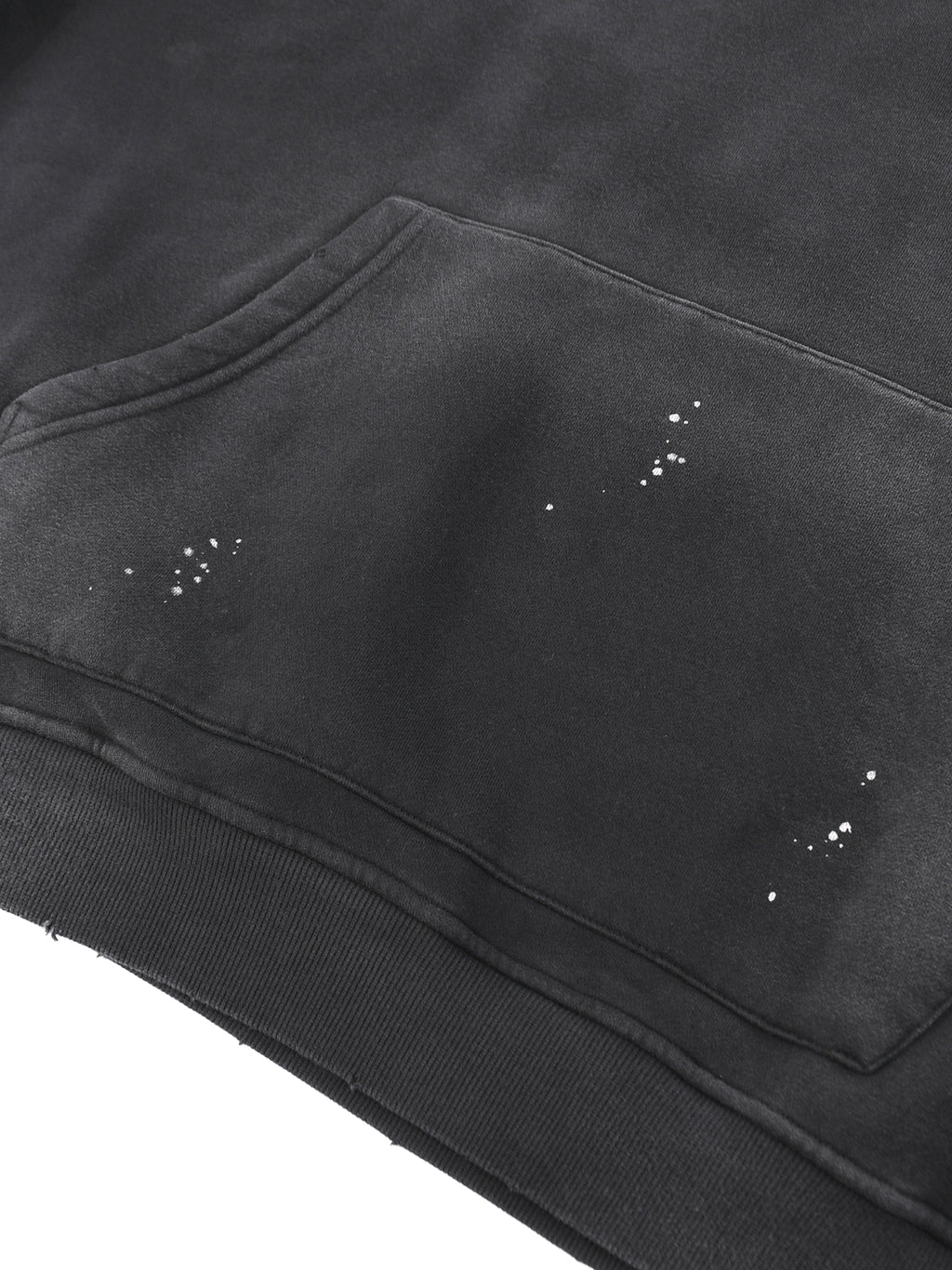 Into the Void Vintage Washed Frayed Fleece Hoodie