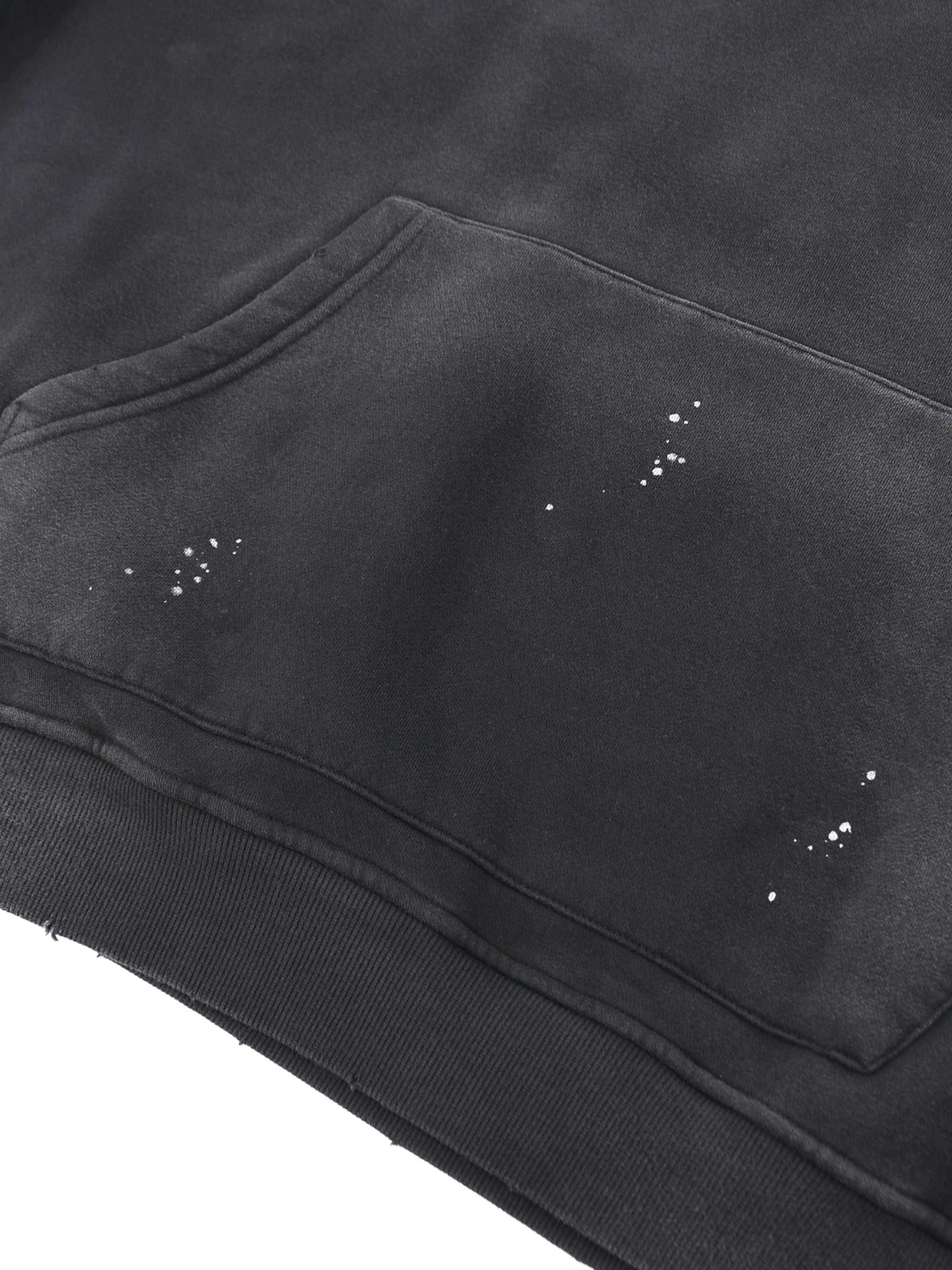 Into the Void Vintage Washed Frayed Fleece Hoodie