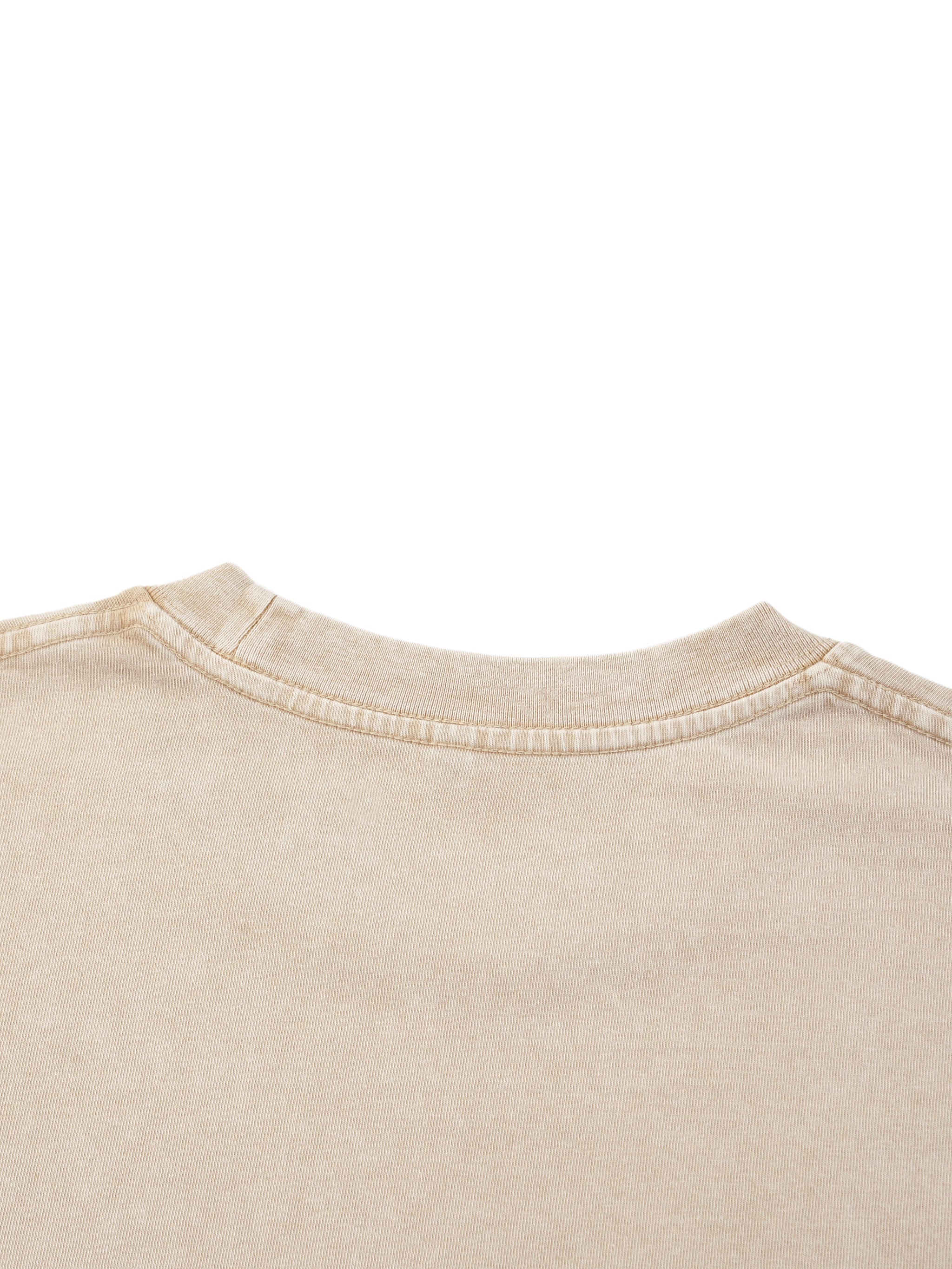 Mineral Wash Boxy Cotton T-Shirt